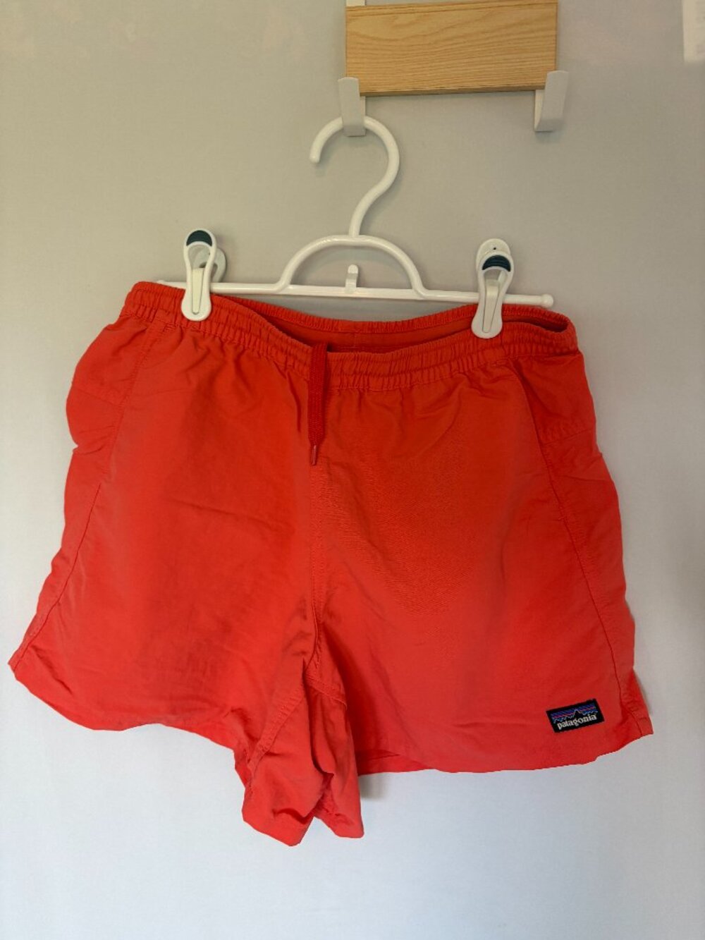 Patagonia Baggies Shorts Coral Sz S Quick Dry